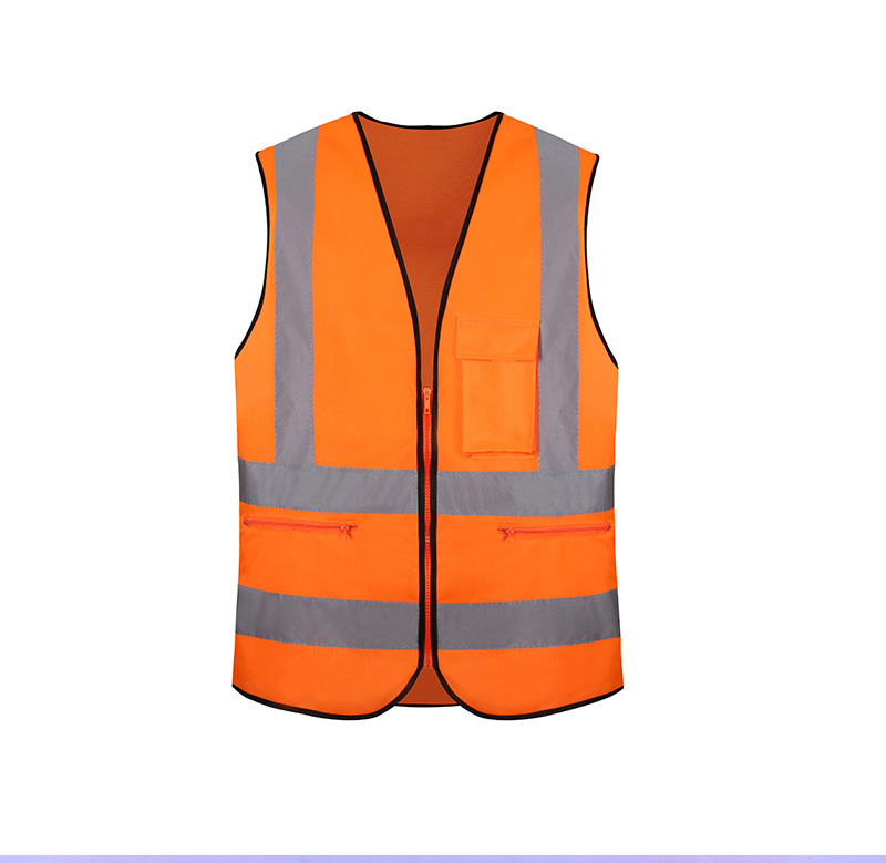 custom made high quality reflective vest for road safety