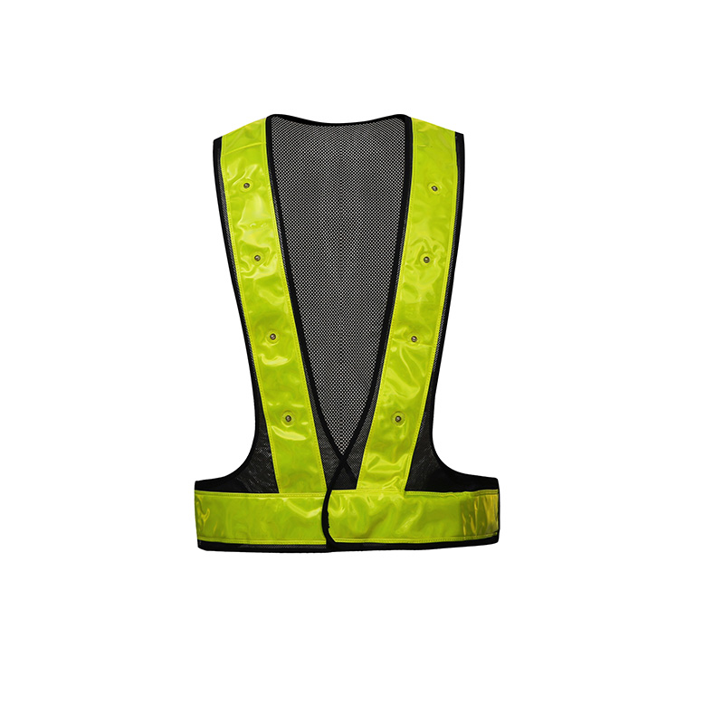 fashing led safety vest for wokring and road safety
